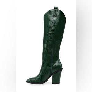 Dolce Vita Nykko Knee High Boots in Green
